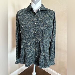 Men’s Rough Stock Panhandle Slim western shirt with square pearl snaps